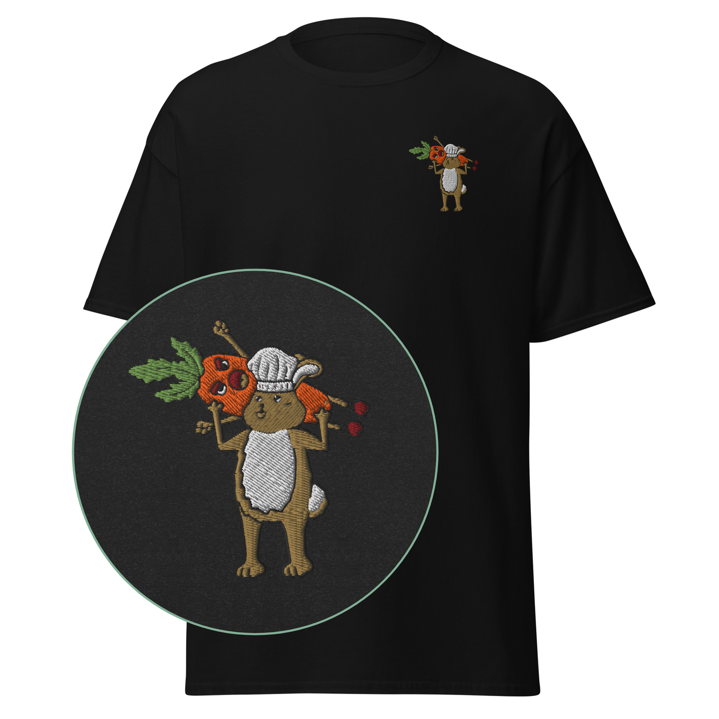 Team Rabbits - Embroidered T