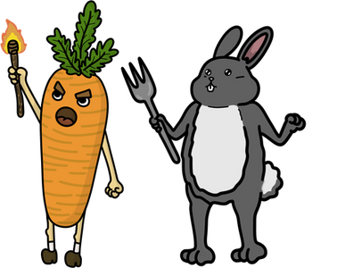 Carrot vs rabbit