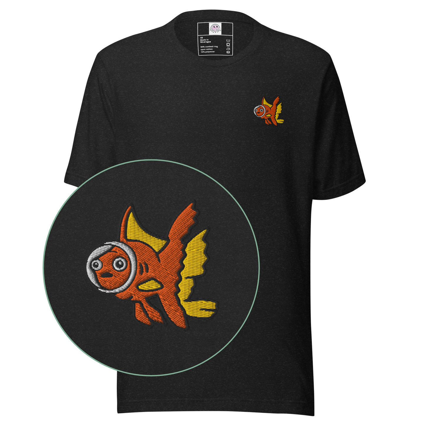 Phish N' Space - Embroidered T