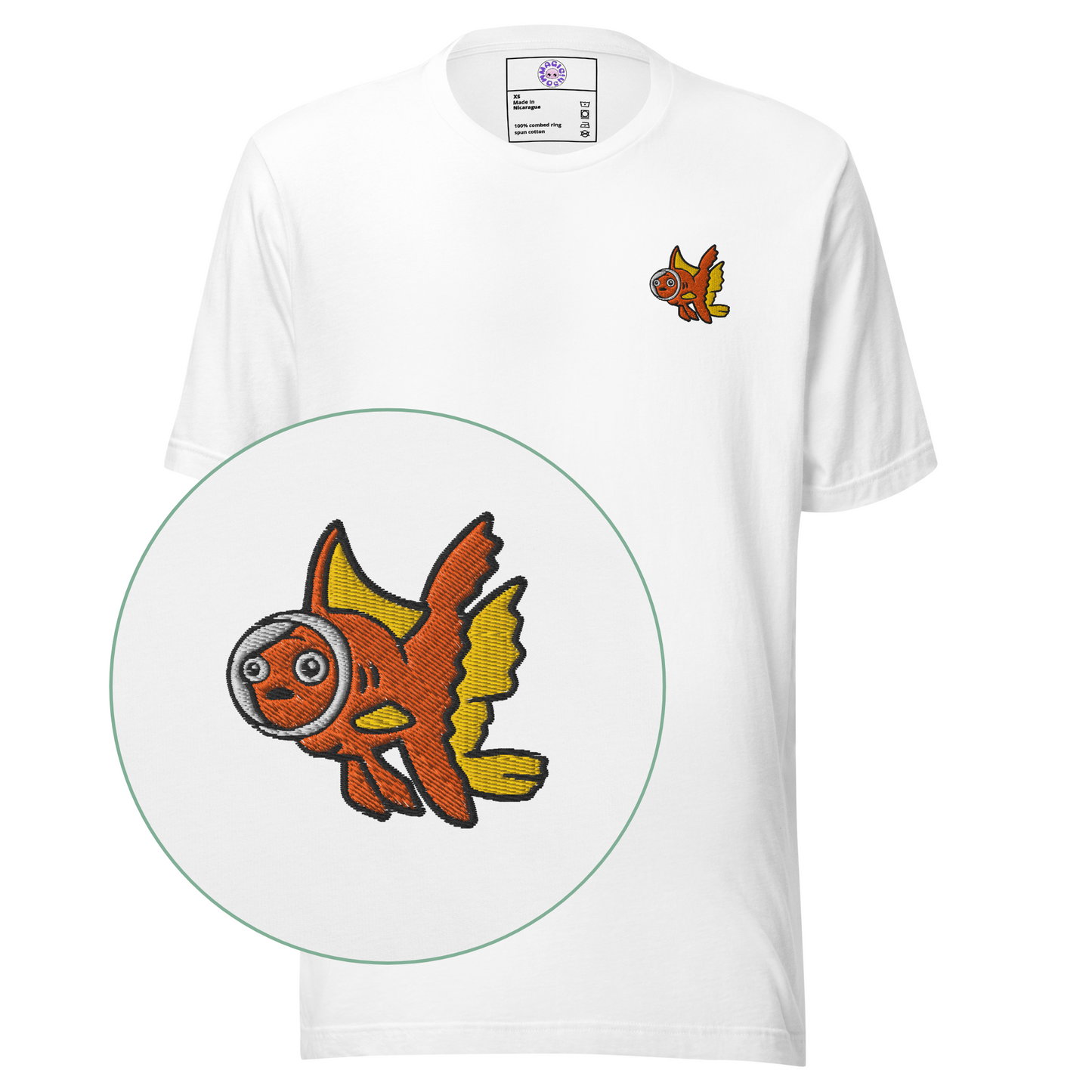 Phish N' Space - Embroidered T