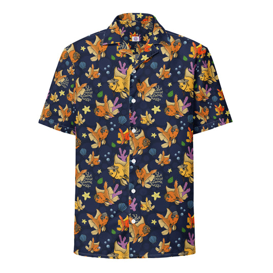 Phish N' Hats with decorations - Dark Blue - Button Up